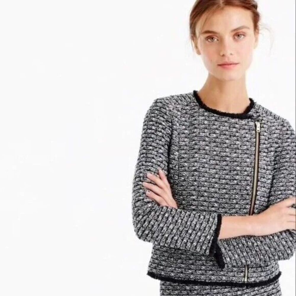 NWT. J. Crew zip Jacket SZ 0